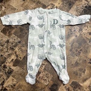 Pekkle Dinosaur Print Pajamas 6 months